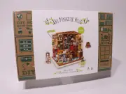 NEW - Rolife DG102 DIY Miniature House Sam's Study with LED lights - Sealed