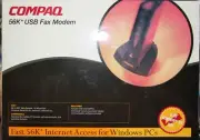 Compaq 56K* USB Fax Modem - NEW