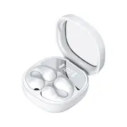 Wireless Headphones Noise Reduction Game Headset Esports Music Headphones Exciting Sound Quality Transparent Charger Box -White