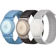3Packs Apple AirTag Case Wristband Protective Cover Nylon