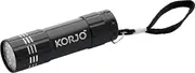Korjo LED Pocket Torch, for Travel, Black