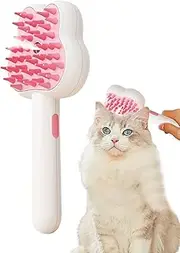Steaming Cat Grooming Brush - Gentle Anti-static Steam Cat Shedding Brush | Dog Grooming Hair Removal Tool Multifunctional For Pets