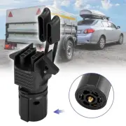 7 Way to 4&5 Way Round Flat Blade Trailer Truck RV Boat Plug Adapter Connector