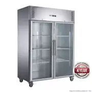 Four Door Upright Fridge 1480x830x2000 Food Kitchen Freezer Preperation
