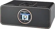 Albrecht DR 884 Compact System, 27884, Internet Radio, Digital Radio, DAB+, FM with RDS, Bluetooth, USB, Colour Display, Music Streaming via Smartphone App Possible, 2 x 7 W, Colour: Black