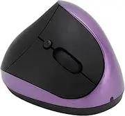Vertical Ergonomic Mouse, Right Handed 2.4G Wireless Adjustable DPI Computer Mouse, Smart Sleep Wake Up, Reducing Wrist Pain During Extended Use, for PC Laptop Tablet (Violet)