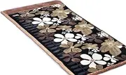 Nishikawa Living HER12 Acrylic Carving Combined Blanket, Black