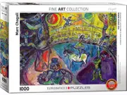 Eurographics 1000pc Chagall Circus Horse Jigsaw Puzzle