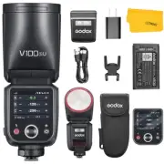 V100S V100-S V100 S Flash for Sony, 2.4G TTL External Flash HSS 1/8000S, Touc...