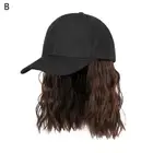 Hat Wig Hairpiece with Short Curly Hair New C6 Q2P5