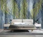 3D Abstract Feather Wallpaper Wall Mural Removable Self-adhesive 220