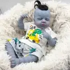 19in Loulou Avatar Lifelike Reborn Baby Doll Collectible Art Gift for Kids