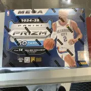 2024-25 Panini NBA Prizm Basketball Trading Card - Mega Box (Red Ice)