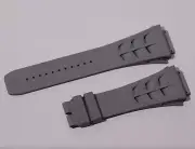GENUINE RICHARD MILLE Watch Rubber Strap Grey 30mm RM