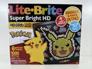 Lite Brite Pokémon Edition Super Bright HD Light-Up Screen & Pegs - NEW