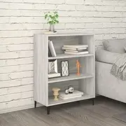 Sideboard Grey Sonoma 69.5x32.5x90 cm Engineered Wood,Buffets & Sideboards-817379