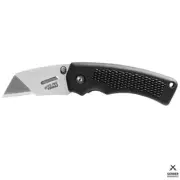 GERBER EDGE BLACK HANDLE FOLDING KNIFE 31-000668 MADE IN USA