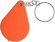 Small Folding Magnifier Handheld Keychain Glass | Portable Pocket Lens For Library And Apartment Bright Orange Magnifier Ideal For Seniors Providing Convenient Magnification For Reading And