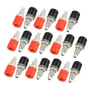 20 Pcs Audio Speaker Terminal Connector 4mm Banana Jack Socket