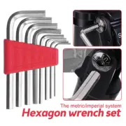 5/8/11 Pcs Allen Wrench Metric / Inch L Wrench Allen Key Short Arm Tool Sets