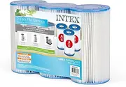29003E Type A Pool Filter Cartridge: for INTEX Filter Pumps – Easy-to-Clean – Dacron Paper – Efficient Filtration – Three Pack