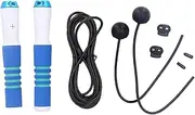 Smart Rope with APP Data Analysis, LCD Display Fitness Counter for Men and Women, Adjustable TPU Steel Rope, Sync, Home Exercise Equipment