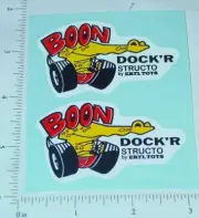 Pair Structo Boondocker Jeep Truck Stickers ST-114