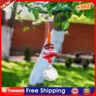 Crystal Windchimes Indoor Outdoor Wind Chimes Garden Yard Porch Decor (Red) AU