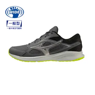 Mizuno 美津濃 男女 慢跑鞋 MAXIMIZER 26 一般型 寬楦 灰黑 K1GA240007