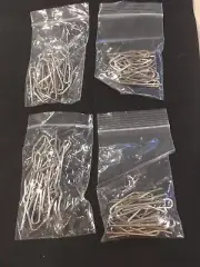 DRAPERY HOOKS KIRSCH #1036B 4 Packs 14 Hooks Per Pack