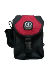 Tamrac Digital Camera Padded Shoulder Bag 5294 Red and Black Adjustable Strap