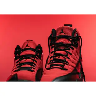 【AIR JORDAN 12 REVERSE FLU GAME GS】黑紅 12代｜高筒 女鞋 153265-602