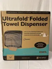 NEW - San Jamar Ultrafold Fusion C-Fold & Multifold Towel Dispenser Medline