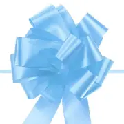 20pcs 5 Inch Large Pull Bow Big Gift Wrapping Bows Ribbon Light Blue for Wedding