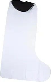 FOMIYES 1pc Shower Guard Leg Shower Boot Watertight Protection Shower Leg Protector Waterproof Cover Full Leg Cast Cover Leg Cast Protective Shell Cast Shower Bag Pvc Black
