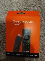 Amazon Fire TV Stick 4K (2nd Generation) Media Streamer with Alexa Voice Remote