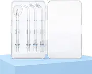 SYNHOPE Replacement Jet Nozzle for Mini Portable Water Flosser (4 Pack)