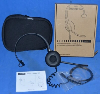 JABRA ENGAGE 50 PROFESSIONAL DIGITAL CORDED HEADSET HSC080