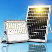 Engrepo Solar Lights Outdoor 3000LM Auto On/Off Dusk to Dawn Light with 10000...