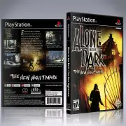 PS1 Case - NO GAME - Alone in the Dark - The New Nightmare [2 Disc]