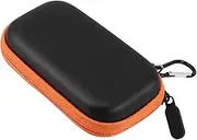 LALAFINA Portable External Hard Drive Case Compact Hard Drive Organizer for Travel Storage for and Digital Devices Lightweight Secure Carrying