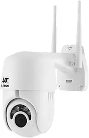 1080P Hd WiFi Ptz 2Mp Outdoor CCTV Security Wireless IP Camera, White