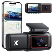 D6 4K Dash Cam Front and Inside, New Version Cabin Dual Dash Uber Car Camera ...