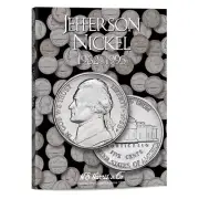 Jefferson Nickels (5 cents) #2: 1962-1995 - Official Whitman Coin Folder