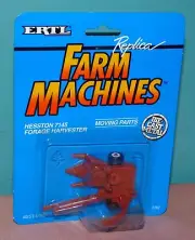 ERTL 1/64 Diecast Replica Farm Machines Hesston 7145 Forage Harvester #2262