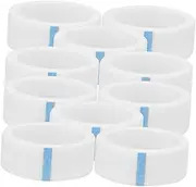 Healeved 10Rolls Non Woven Eyelash Extensions Tape Breathable Self Adhesive Skin Friendly Lash Tape for Easy Application and Removal for Professional Eyelash Artists
