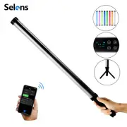 Photography LED Video Light Stick RGB Dimmable Handheld Remote Control & Tripod