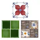 20pcs Floor Tiles Wall Stickers Kitchen Waterproof PVC Decals Mural Home Decors