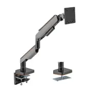 BRATECK Single Heavy-Duty Gaming Monitor Arm Fit Most 17'-49' Monitor Up to 20KG