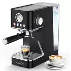 Espresso Machine 20 Bar, Upgraded Espresso Maker with Milk Frother Steam Wand...